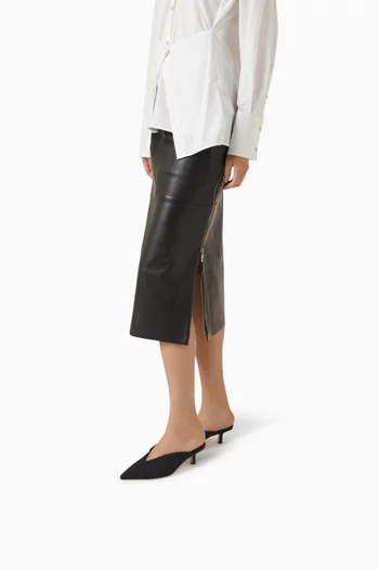 Strada 30 Mules in Woven Neoprene