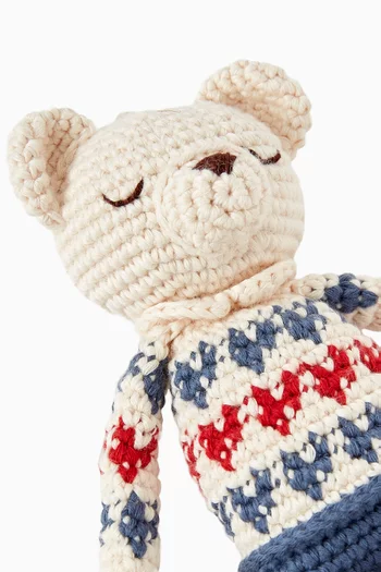 Polar Bear Heart Sweater Soft Toy