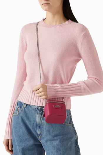 حقيبة فانيتي ميني جلد