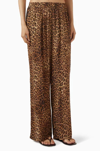 Olivia Cheetah-print Pants