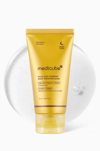 Turmeric Overnight Wrapping Peel Off Mask-Uneven Skin with Hydrolyzed Collagen, 75ml