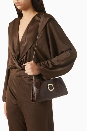 كلاتش فيتوريا جلد بنقشة جلد الحرباء