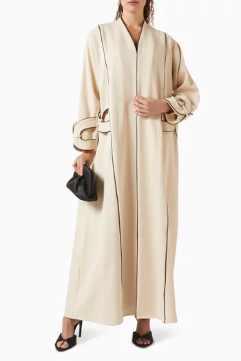 Cut-work Abaya