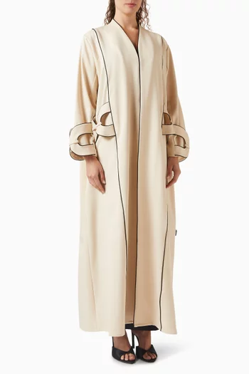 Cut-work Abaya