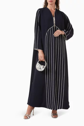 Striped Abaya