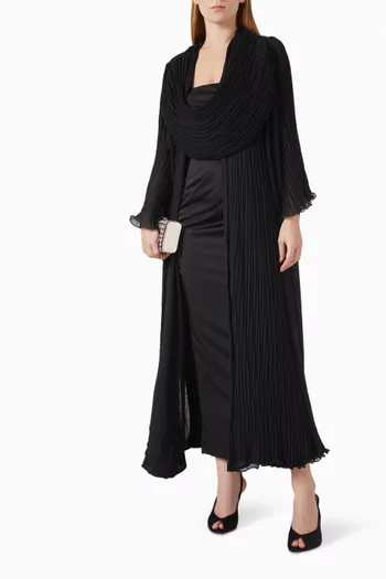 Pleated Abaya