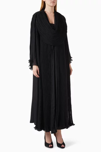 Pleated Abaya