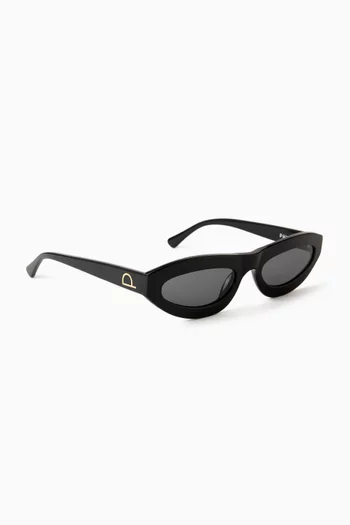 Trinity Cat-eye Sunglasses in Acetate