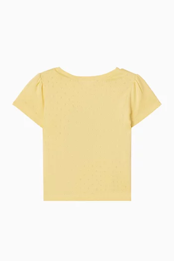 Fruity Pointelle Tee