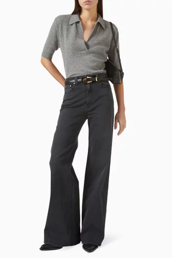 Shrunken Jo Sweater in Cashmere-blend