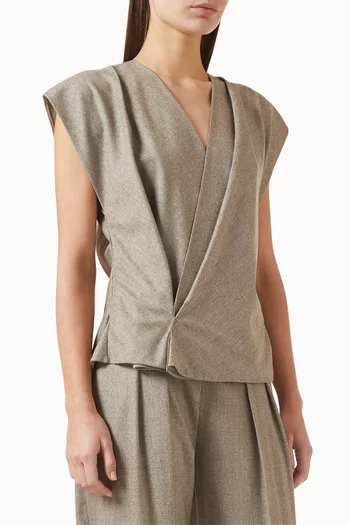 Mer Top in Cashmere-blend