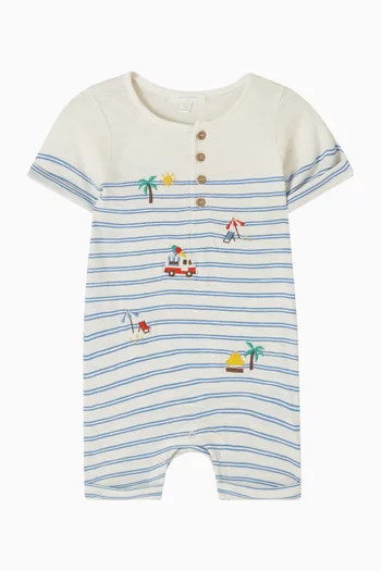 Resort Growsuit in Organic Cotton