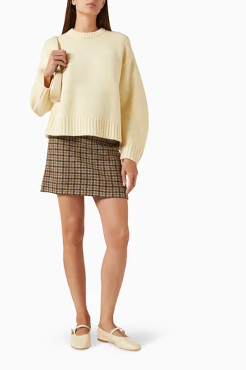 Crew-neck Sweater in Cashmere