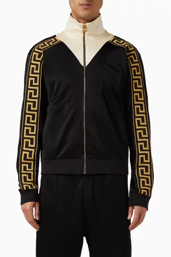 Greca Zip Sweatshirt