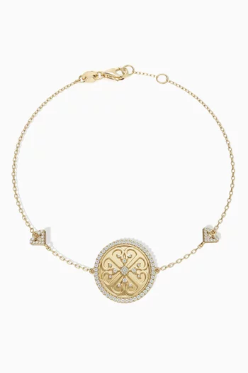 Lace Oria Diamond Bracelet in 18kt Gold