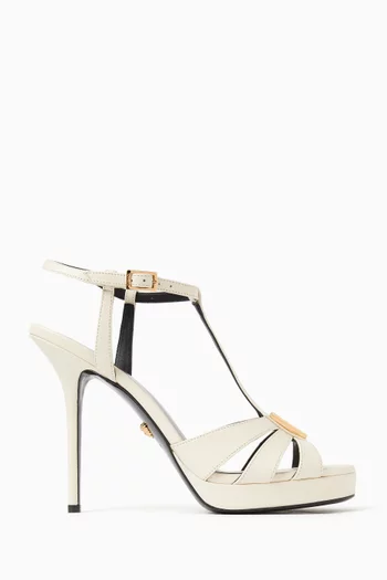 V 120 Sandals in Calf Leather