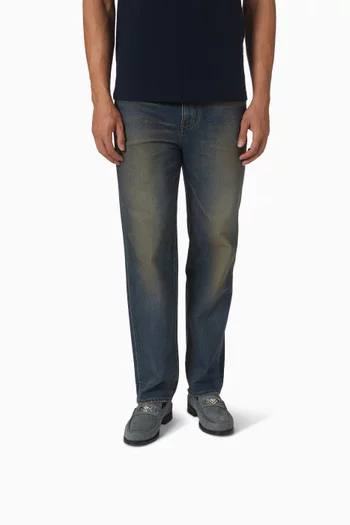 حذاء سهل الارتداء بشعار ميدوسا ‎‎'‎95 جلد