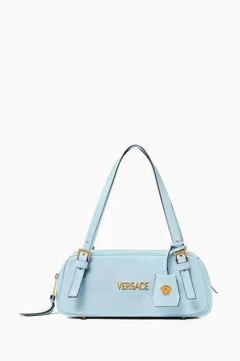 حقيبة بولينغ بشارة جلد نابا