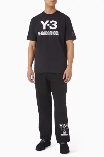 x Neighborhood NBHD Logo T-shirt in Cotton