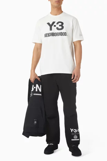 x Neighborhood NBHD Logo T-shirt in Cotton