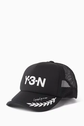 x Neighborhood Trucker Cap in Canvas & Mesh