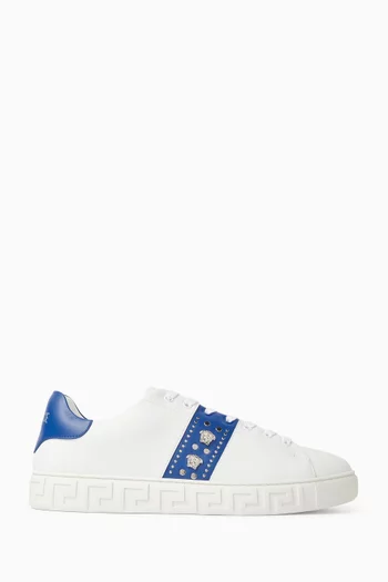 Greca Embroidered Sneakers in Freebio™ RPA