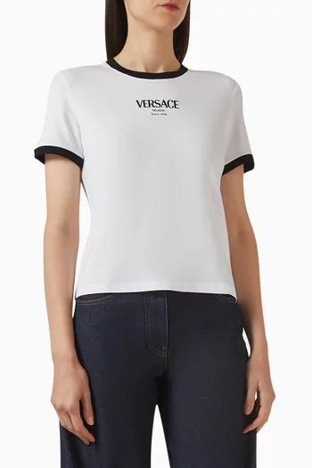 Logo T-shirt in Jersey