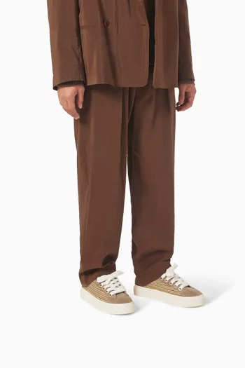 Ace Sneakers in Leather & Suede