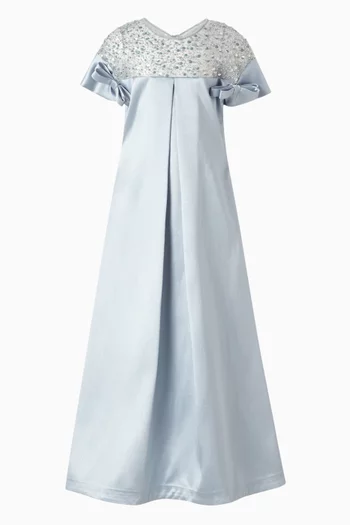 Sequin-embellished Maxi Dress