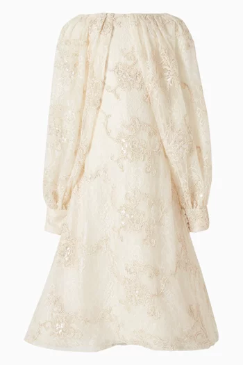 Embroidered Maxi Dress