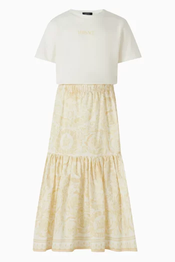 Barocco Foulard '92 T-shirt in Cotton-jersey