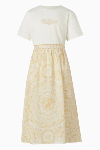 Barocco Skirt in Silk Twill