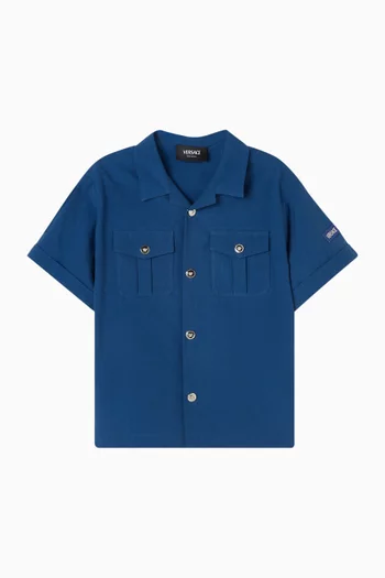 Embroidered Shirt in Cotton