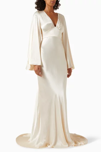 La Lune Backless Gown