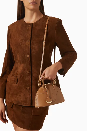 حقيبة ماركيز صغيرة بيد علوية جلد