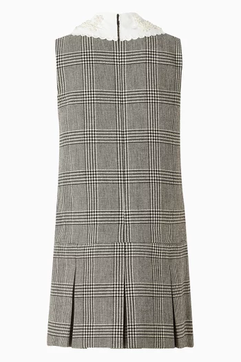 Check Sleeveless Dress