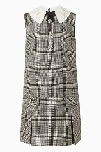 Check Sleeveless Dress