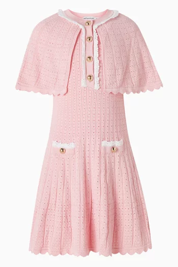 Knitted Cape Dress