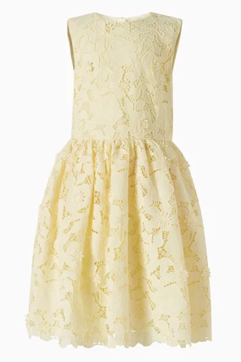 Sleeveless Lace Dress