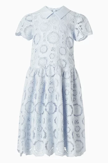 3D Flower Lace Dress