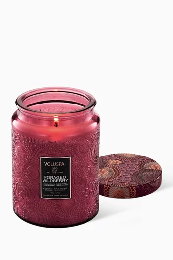 Foraged Wildberry Large Jar Candle, 510g