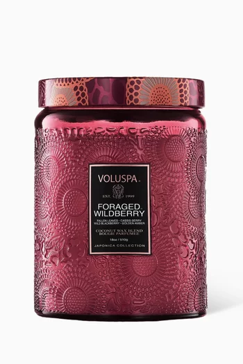 Foraged Wildberry Large Jar Candle, 510g