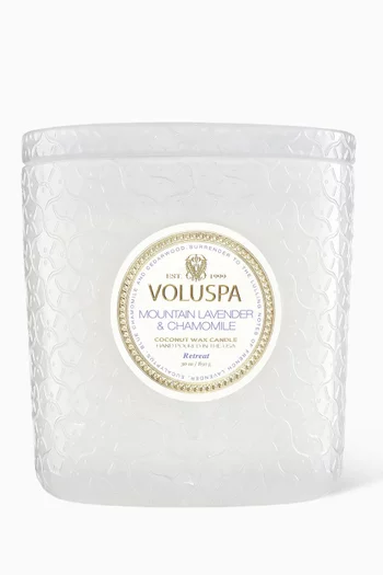 Mountain Lavender & Chamomile Luxe Candle, 850g
