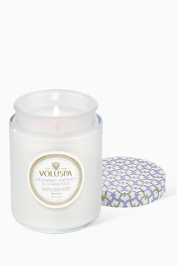 Mountain Lavender & Chamomile Large Jar Candle, 510g