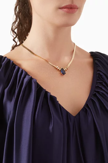 1980s Sapphire Necklace