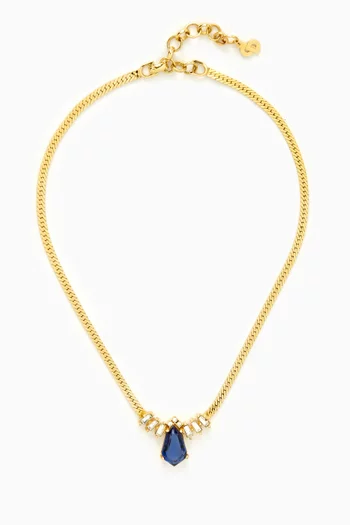 1980s Sapphire Necklace