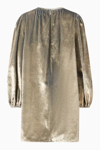 Metallic DG Dress