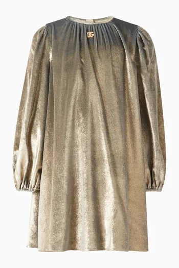 Metallic DG Dress