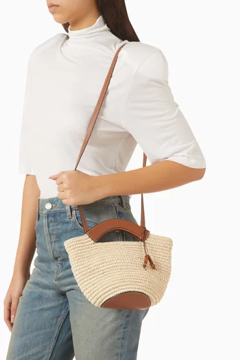 Small Woven Shopper in Fique