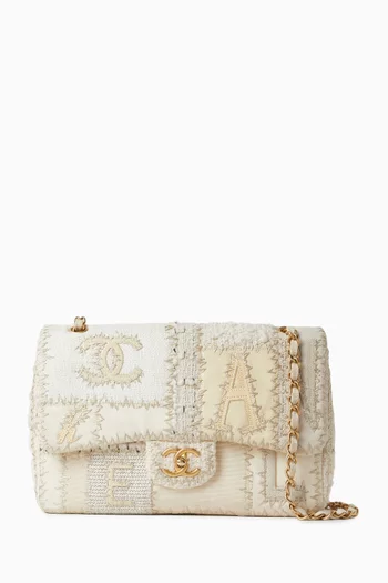 2010s Patchwork Jumbo Single Flap Bag